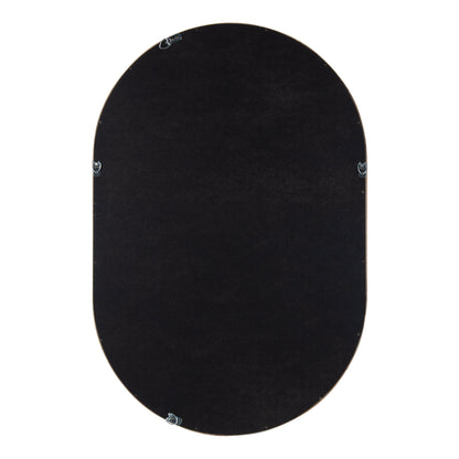 Hutton Wood Framed Capsule Mirror