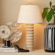 Linen New Abacus Table Lamp