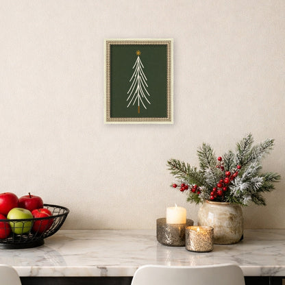 Minimalist Tree by Laura Moss Framed Mounted Canvas Wall Art Print