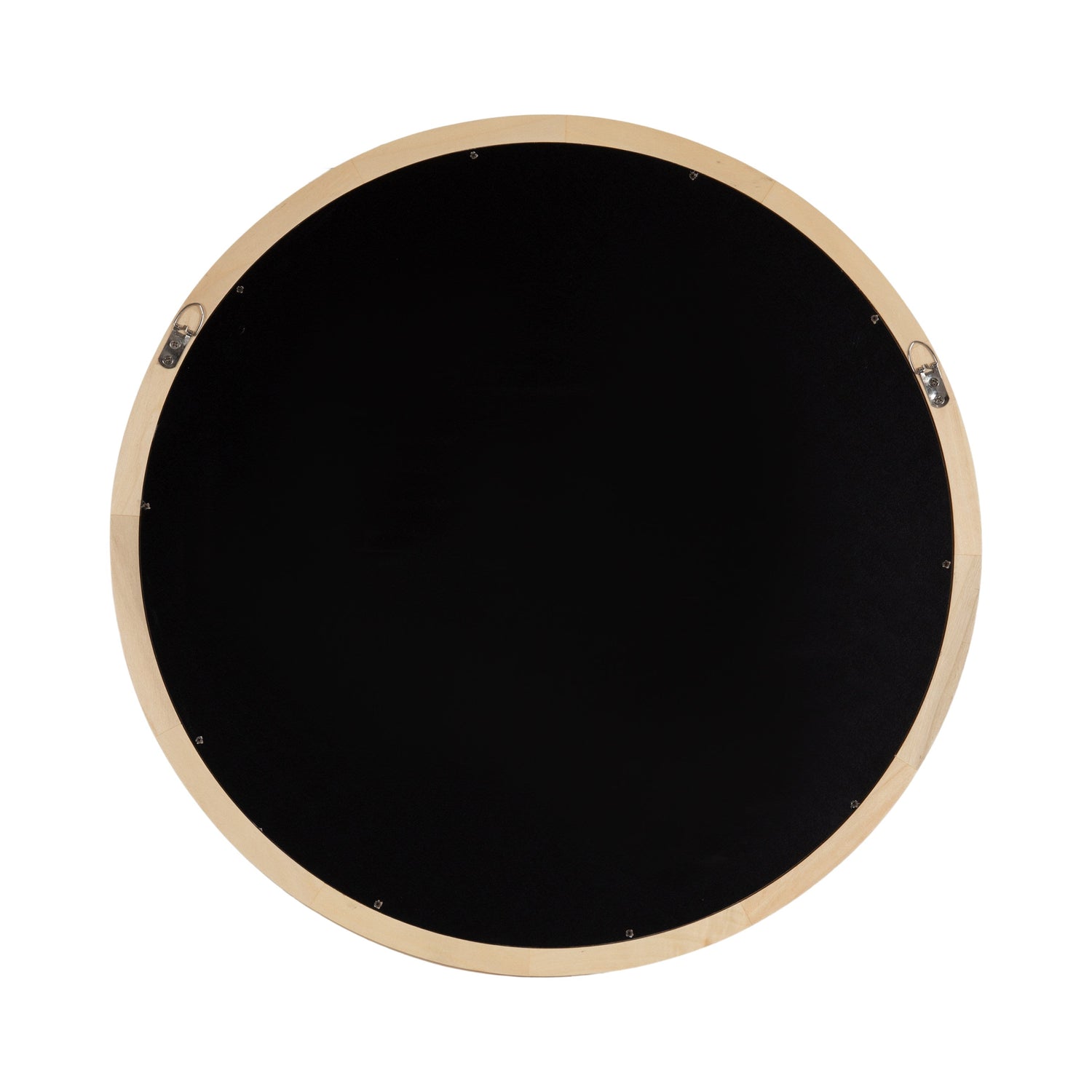 Hatherleigh Round Wood Wall Mirror
