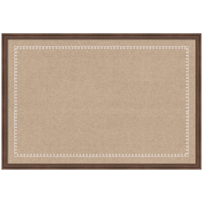 Pinboard White Scalloped Edge