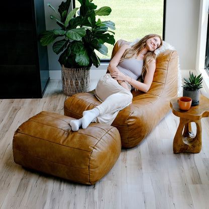 Modora® Lounger and Ottoman Bundle