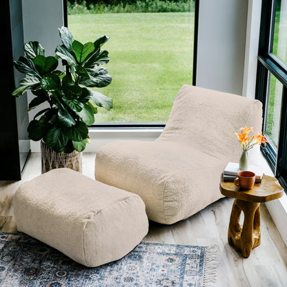 Modora® Lounger and Ottoman Bundle
