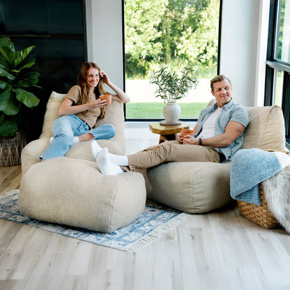 Modora® Lounger and Ottoman Bundle