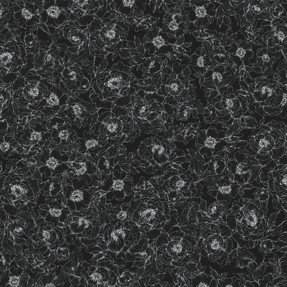 The Dutchess (Black) Wallpaper - 10 FT H X 15.8 FT W LUXE