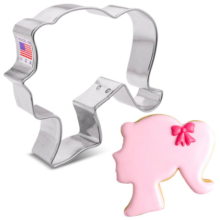 Doll Head Cookie Cutter 4