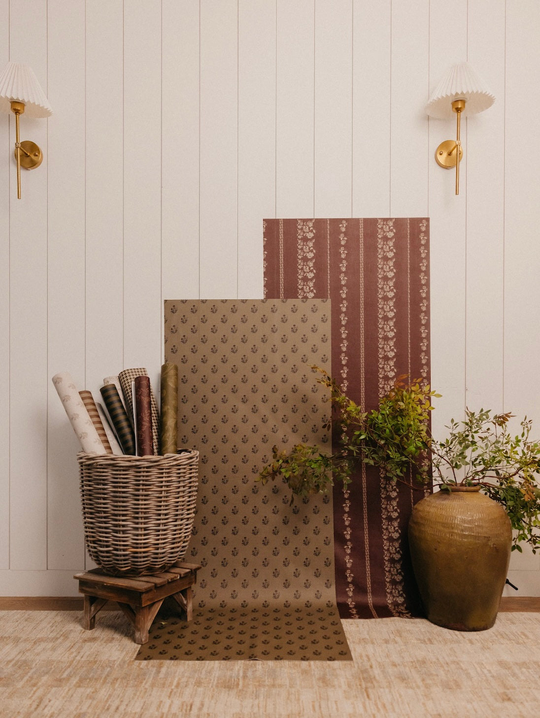 Ashbury Stripe Wallpaper by Safari Natalia x Taddy Mikelaites