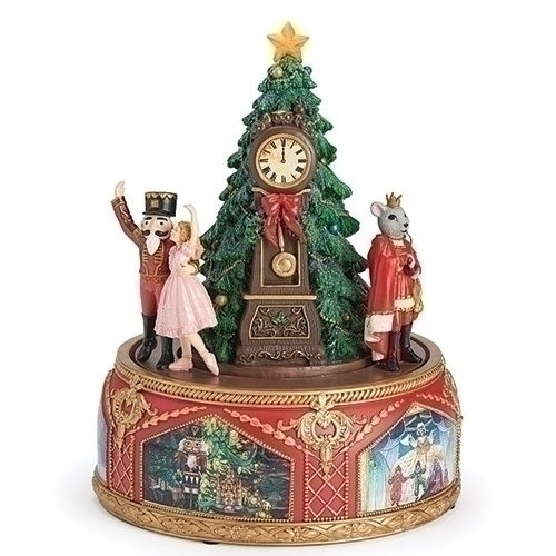 Lighted Musical Ballet Rotating Nutcracker Scene