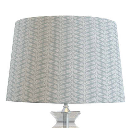 Blue Coastal Lampshade in Sabal Stripe