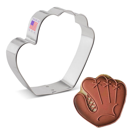 Baseball Glove Cookie Cutter 3 3/4