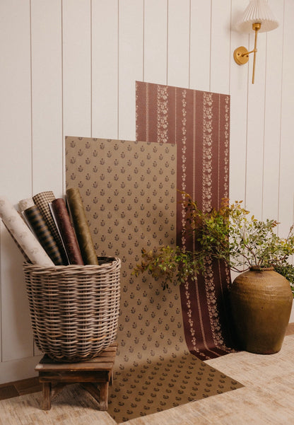 Ashbury Stripe Wallpaper by Safari Natalia x Taddy Mikelaites