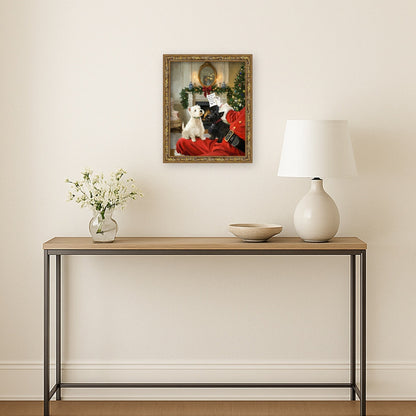 Wish List by Mary Sparrow Framed Mounted Canvas Wall Art Print