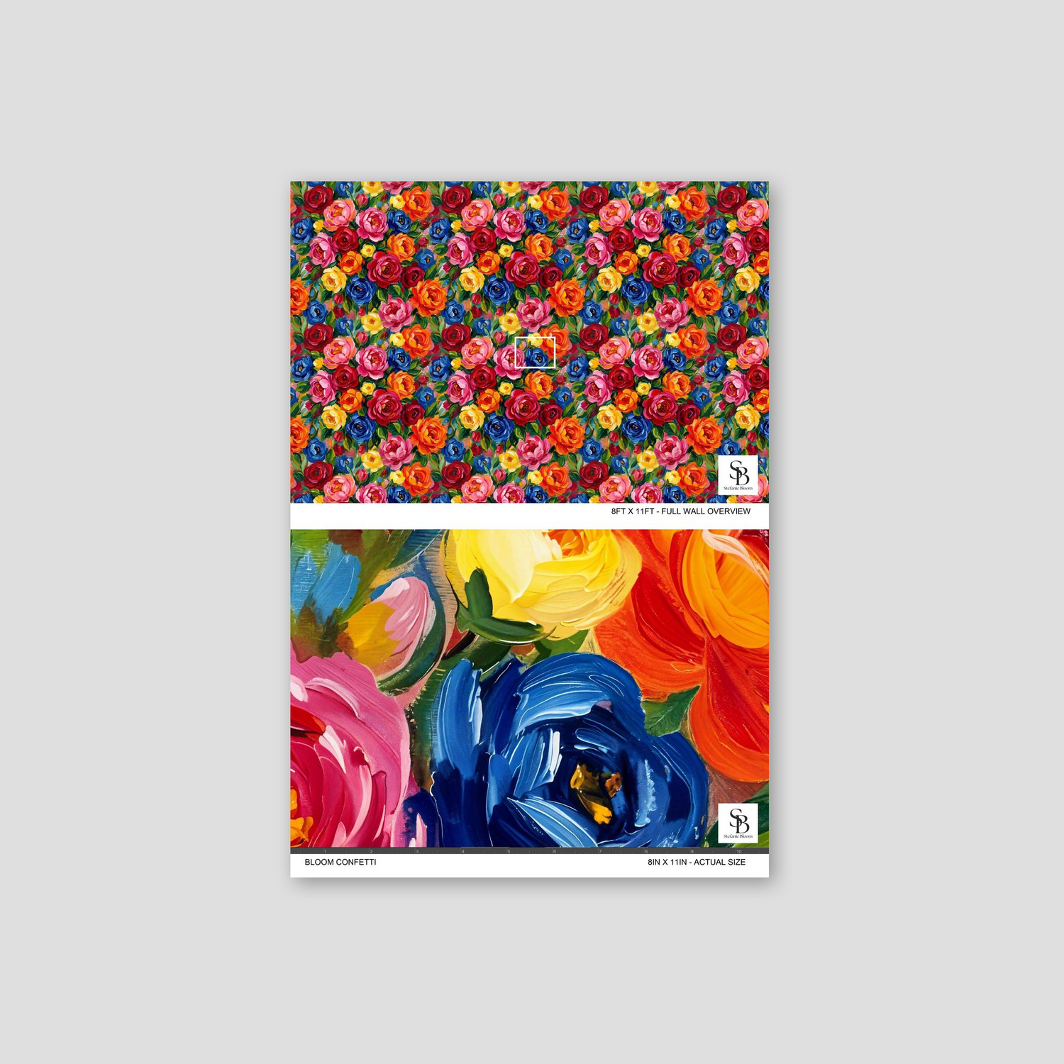 Bloom Confetti Wallpaper