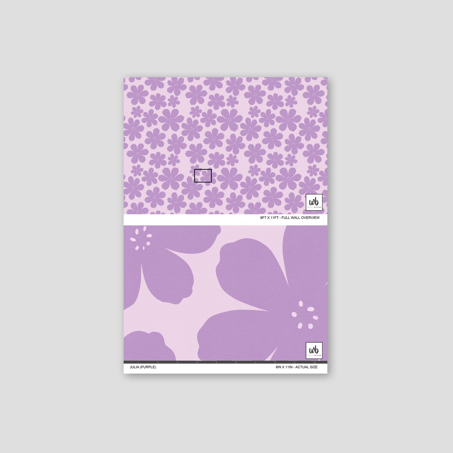 Julia (Purple) Wallpaper