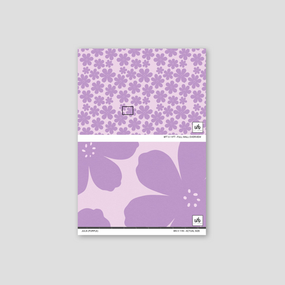 Julia (Purple) Wallpaper