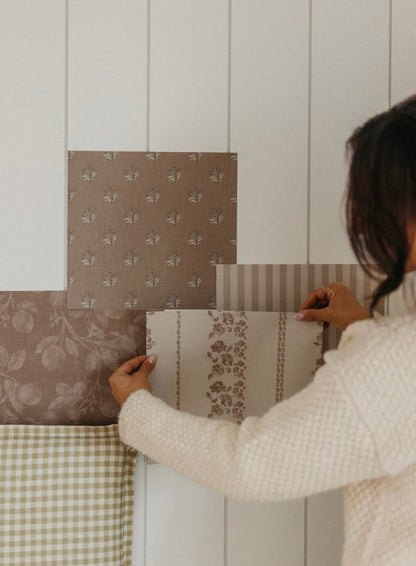 Ashbury Stripe Wallpaper by Safari Natalia x Taddy Mikelaites