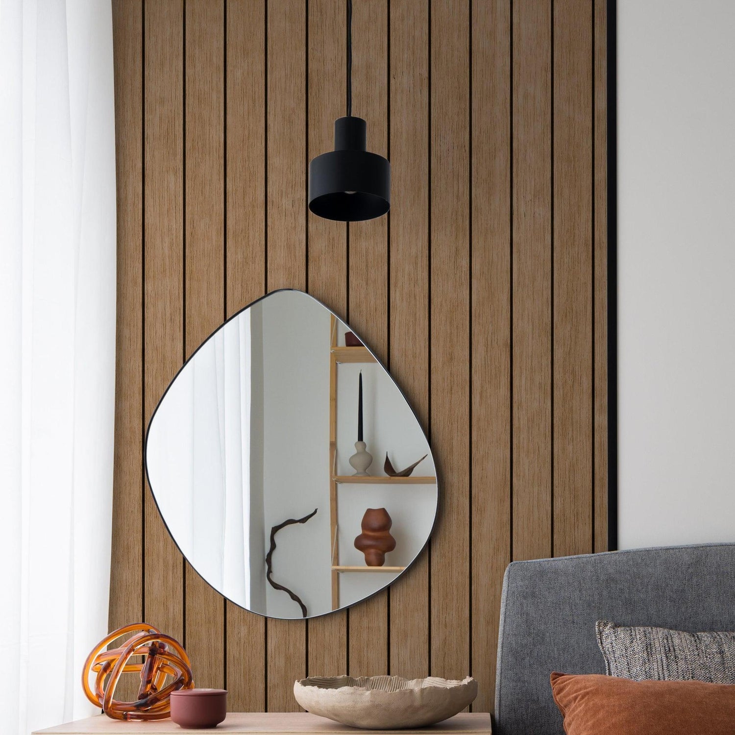 Lockwood Wallpaper - 10 FT H X 15.8 FT W LUXE P&amp;S