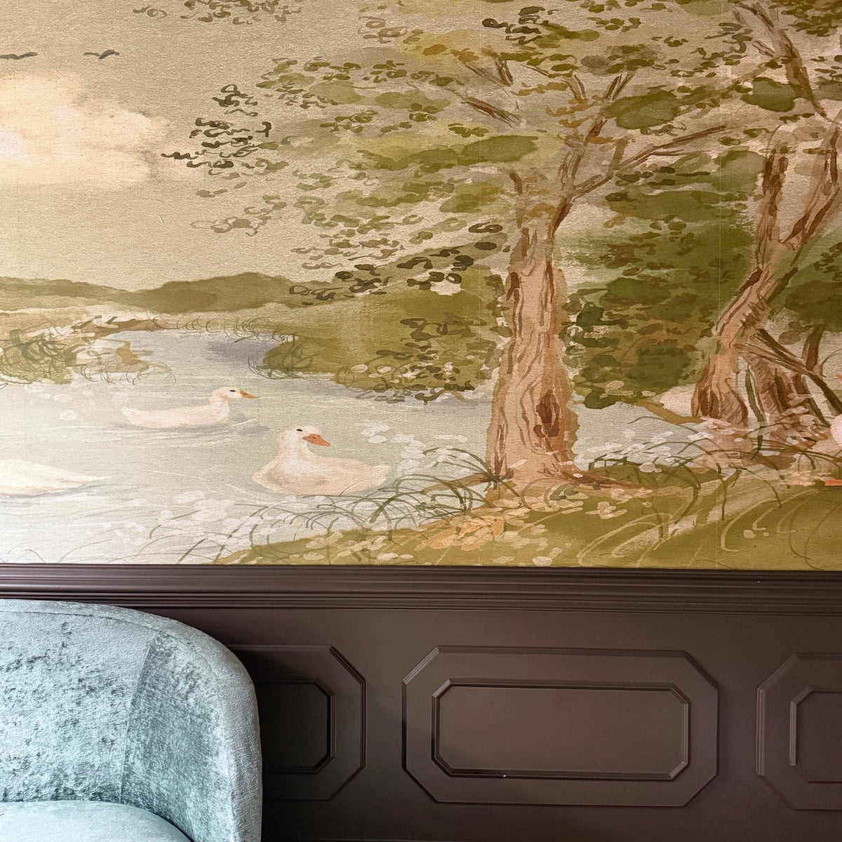 Nils Wallpaper by Celeste Clark