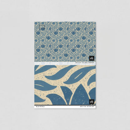 Blue Petals Wallpaper