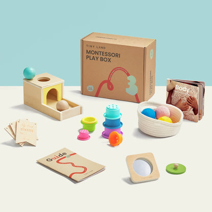 Tiny Land® Montessori Toys for Newborns (7–9 Months) – Montessori Toys Subscription