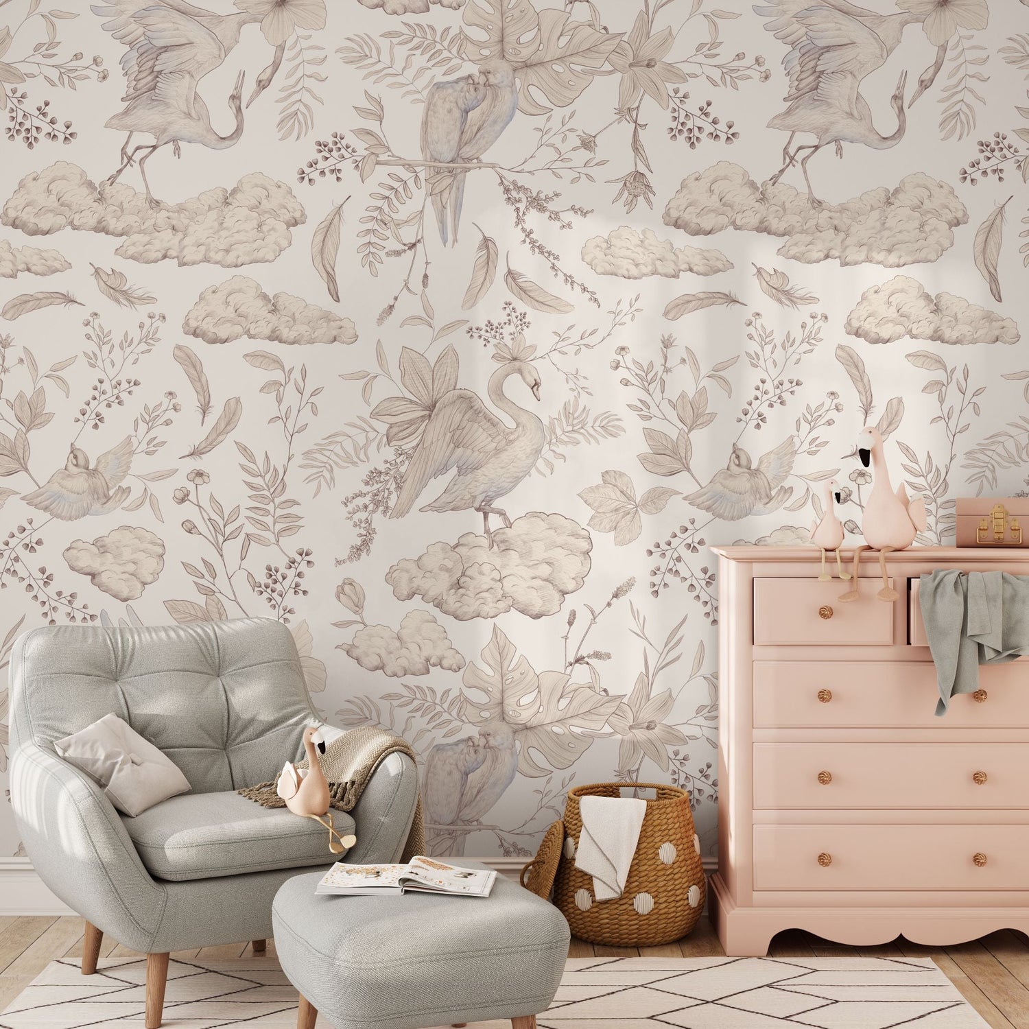 Odette Wallpaper - 6 FT H X 15.8 FT W LUXE