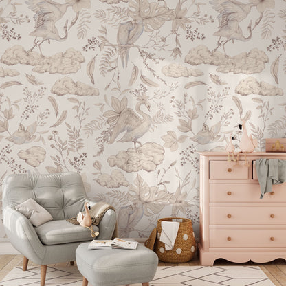 Odette Wallpaper - 6 FT H X 15.8 FT W LUXE