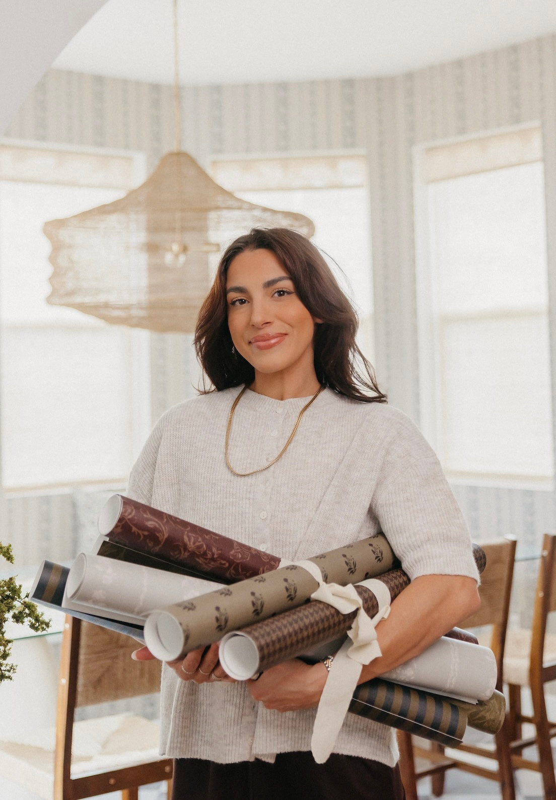 Ashbury Stripe Wallpaper by Safari Natalia x Taddy Mikelaites