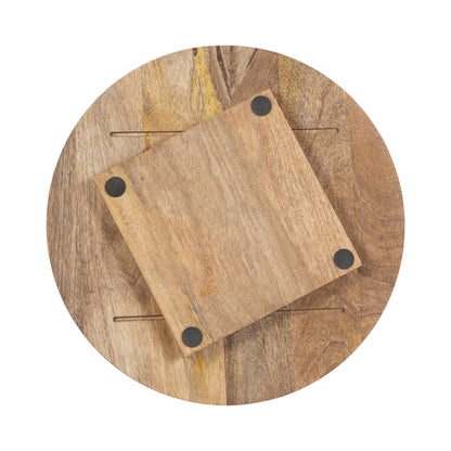 Halsey Round Lazy Susan Tray
