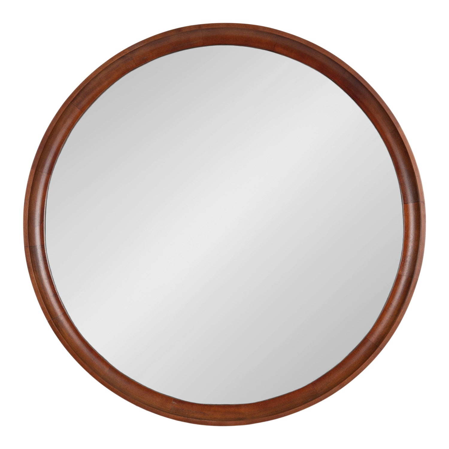Hatherleigh Round Wood Wall Mirror