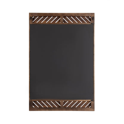 Mezzeta Wood Rectangle Wall Mirror