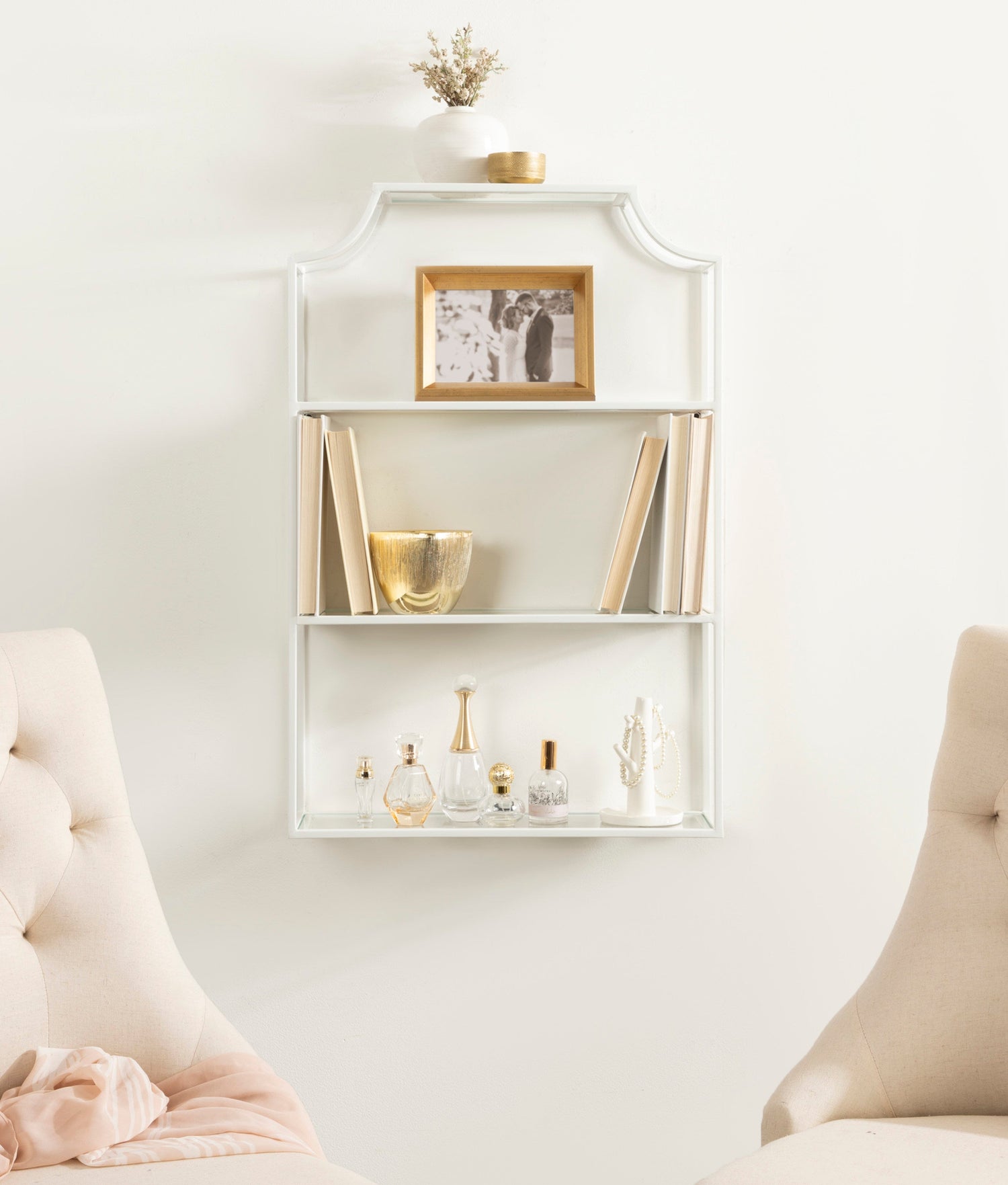 Ciel Tiered Wall Shelf