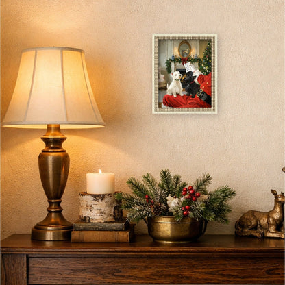 Wish List by Mary Sparrow Framed Mounted Canvas Wall Art Print