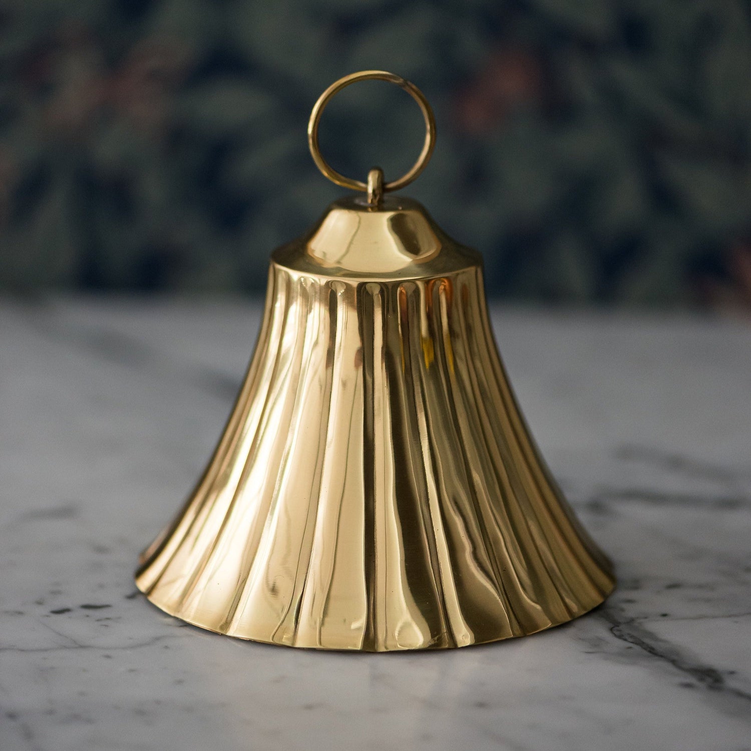 Scalloped Brass Bell