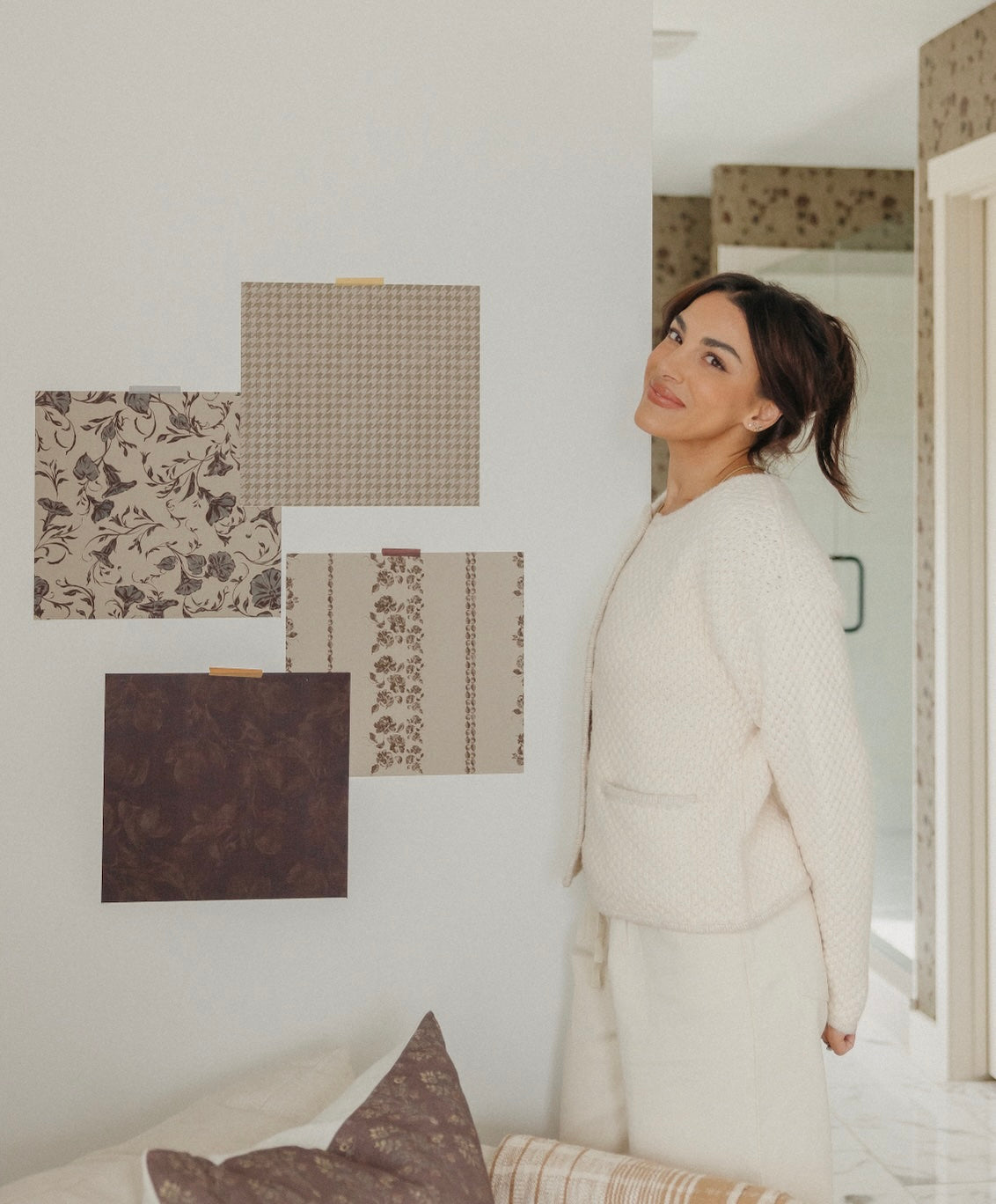 Ashbury Stripe Wallpaper by Safari Natalia x Taddy Mikelaites