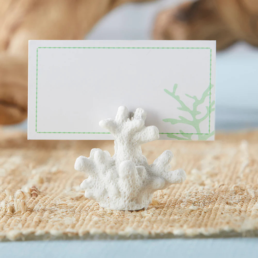 Seven Seas Coral Place Card/Photo Holder (Set of 6)