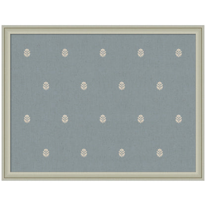 Pinboard Blue Botanical Block Print
