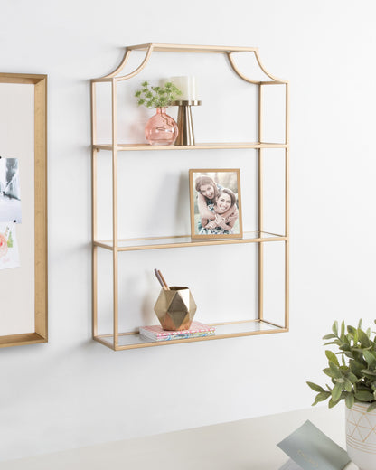 Ciel Tiered Wall Shelf