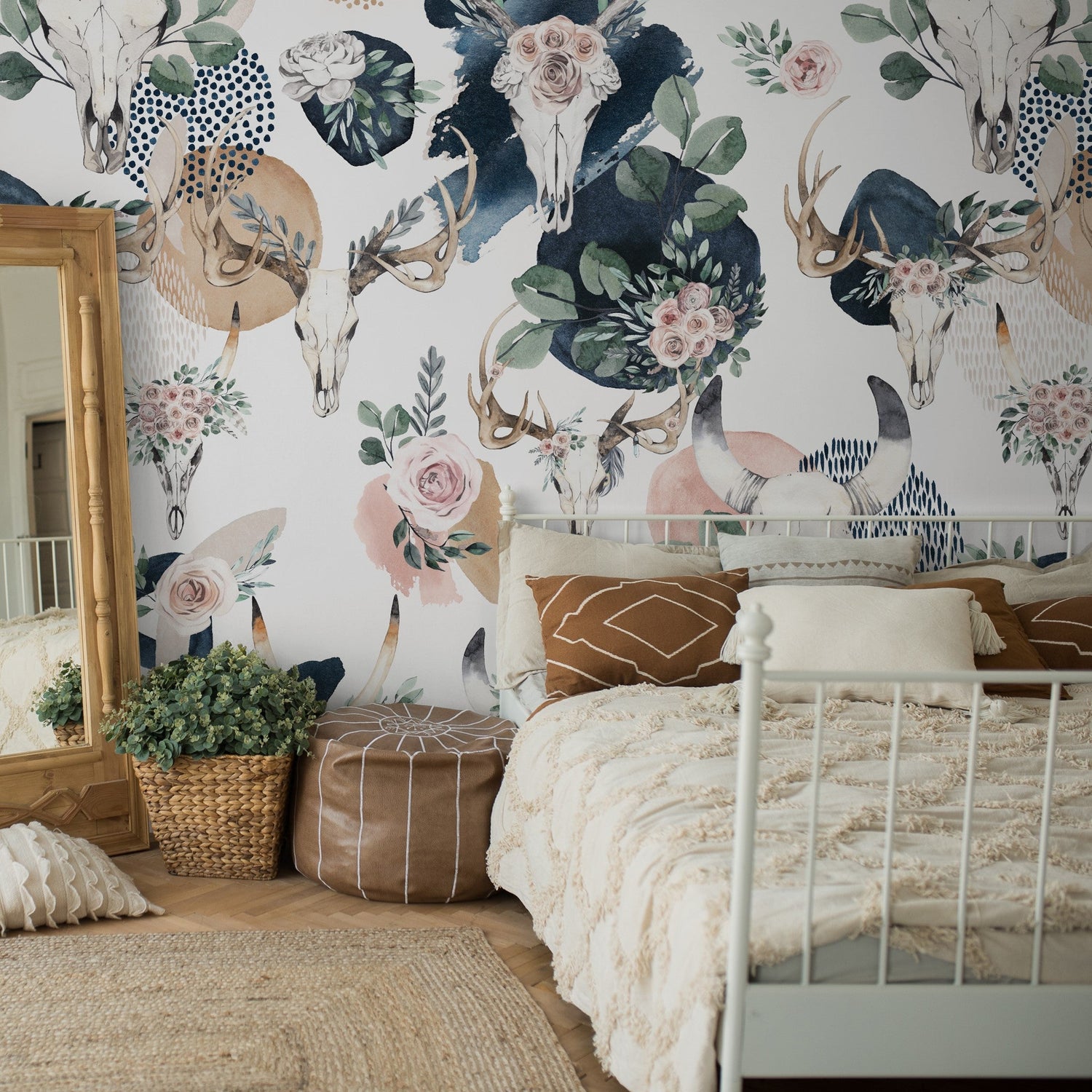 Lawless Rose Wallpaper - 10 FT H X 15.8 FT W LUXE
