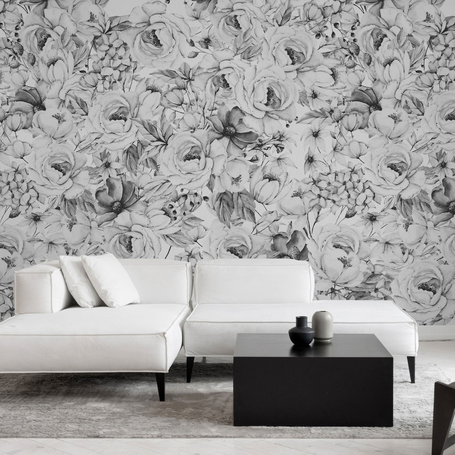Juliet (Dark) Wallpaper - 14 FT H X 9.5 FT W LUXE