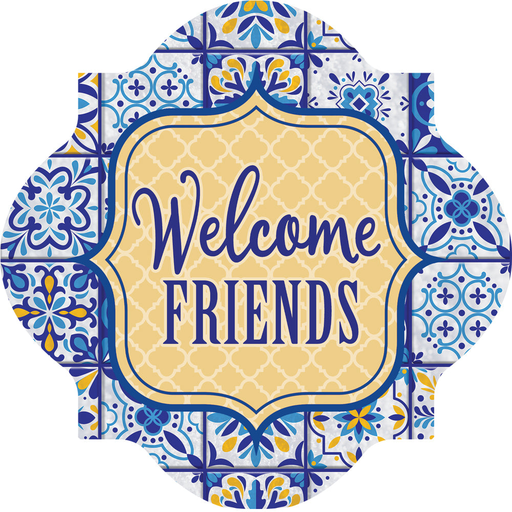 Blue and Yellow Tile-LG Hang Around