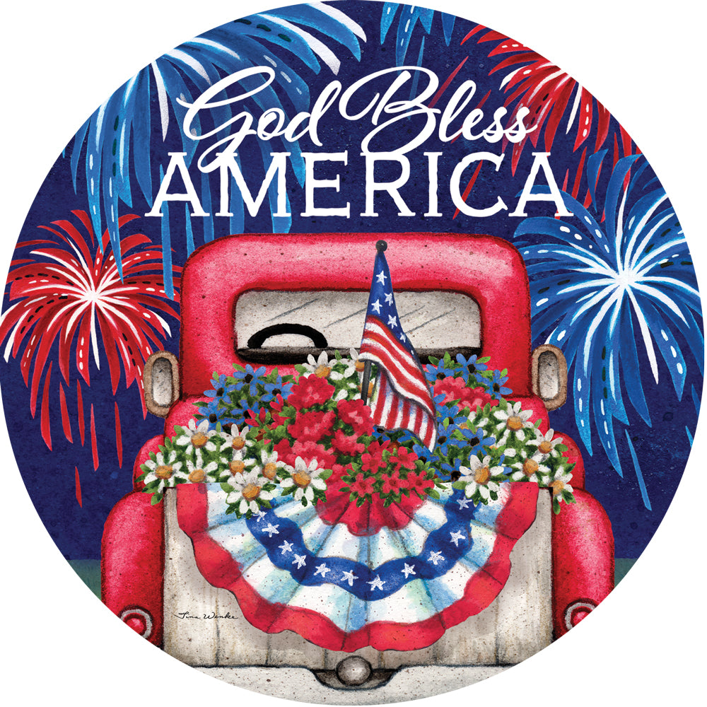 Patriotic Truck-Lg Hang Around