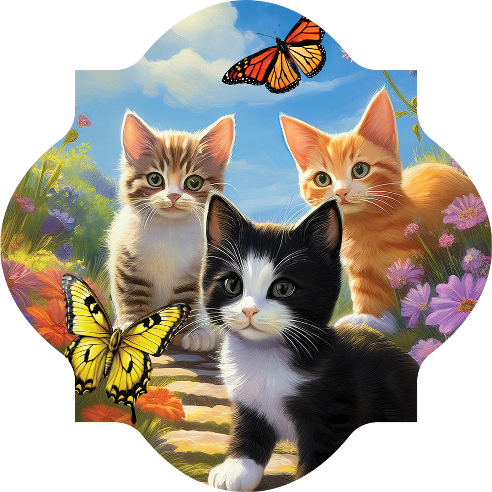 Kittens and Butterflies-LG Hang Around