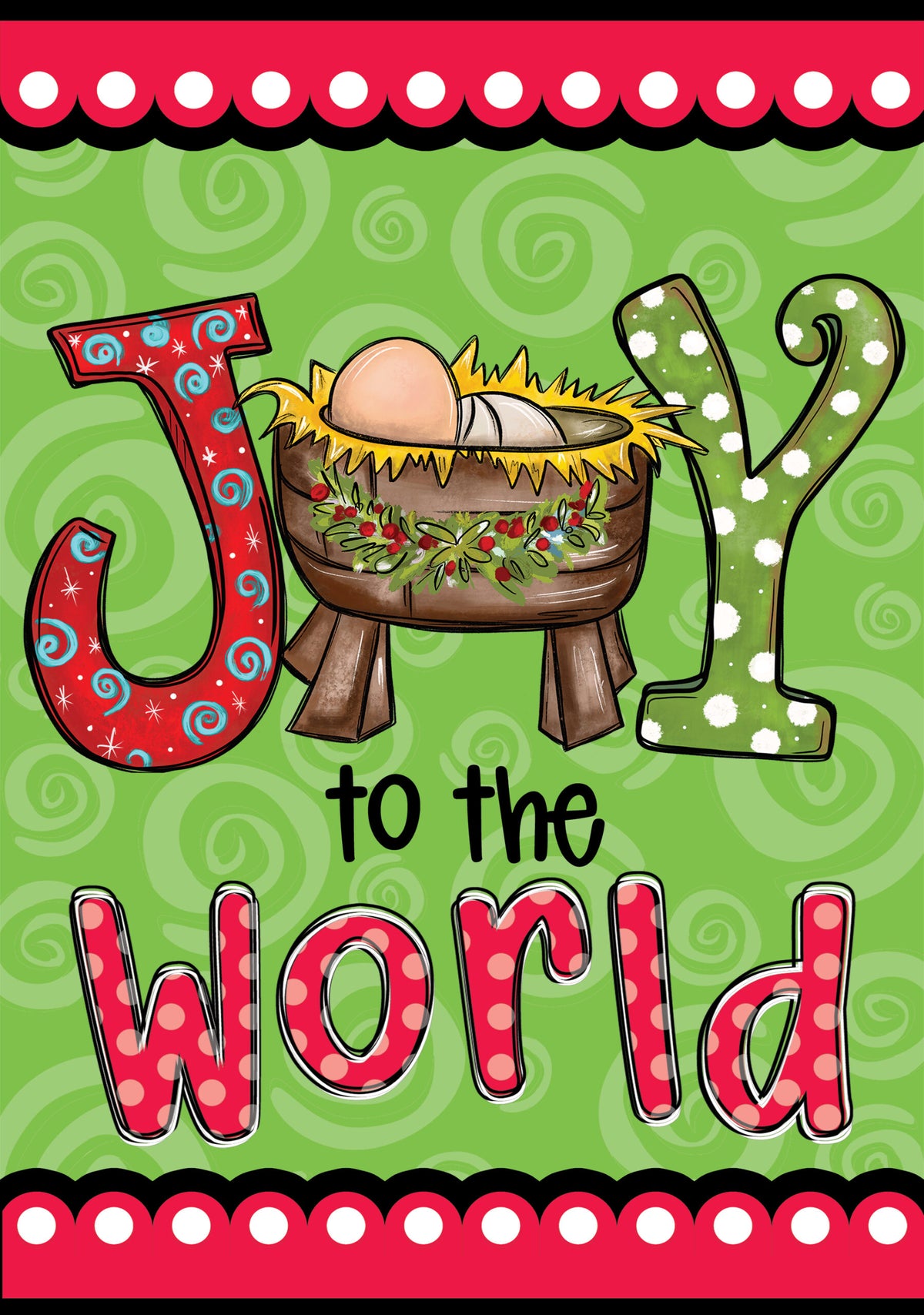Joy to the World- Wind Current Flag