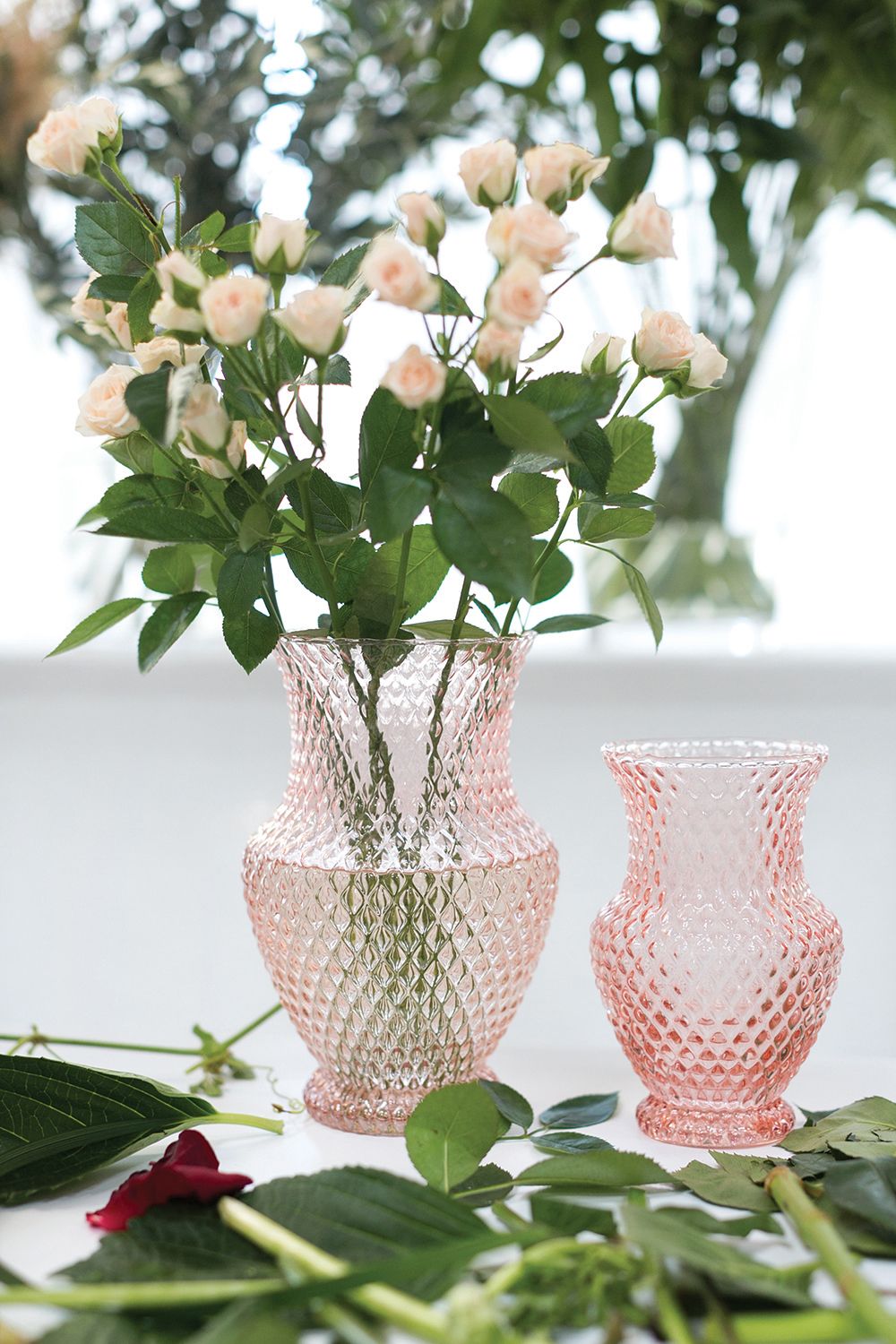 Roseland Vase- Pink