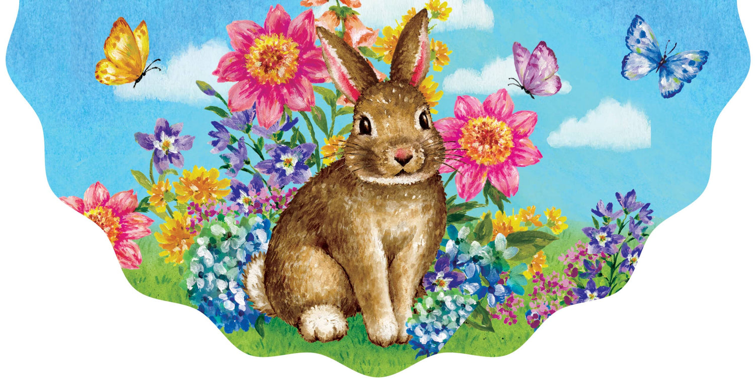 Vinyl Bunting-Brown Bunny