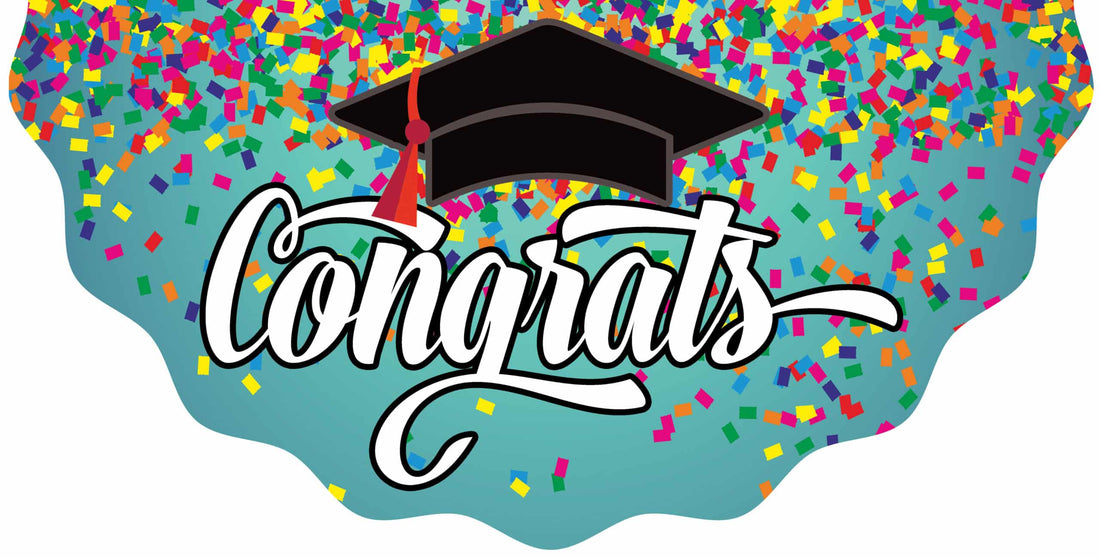 Vinyl Bunting-Congrats Grad