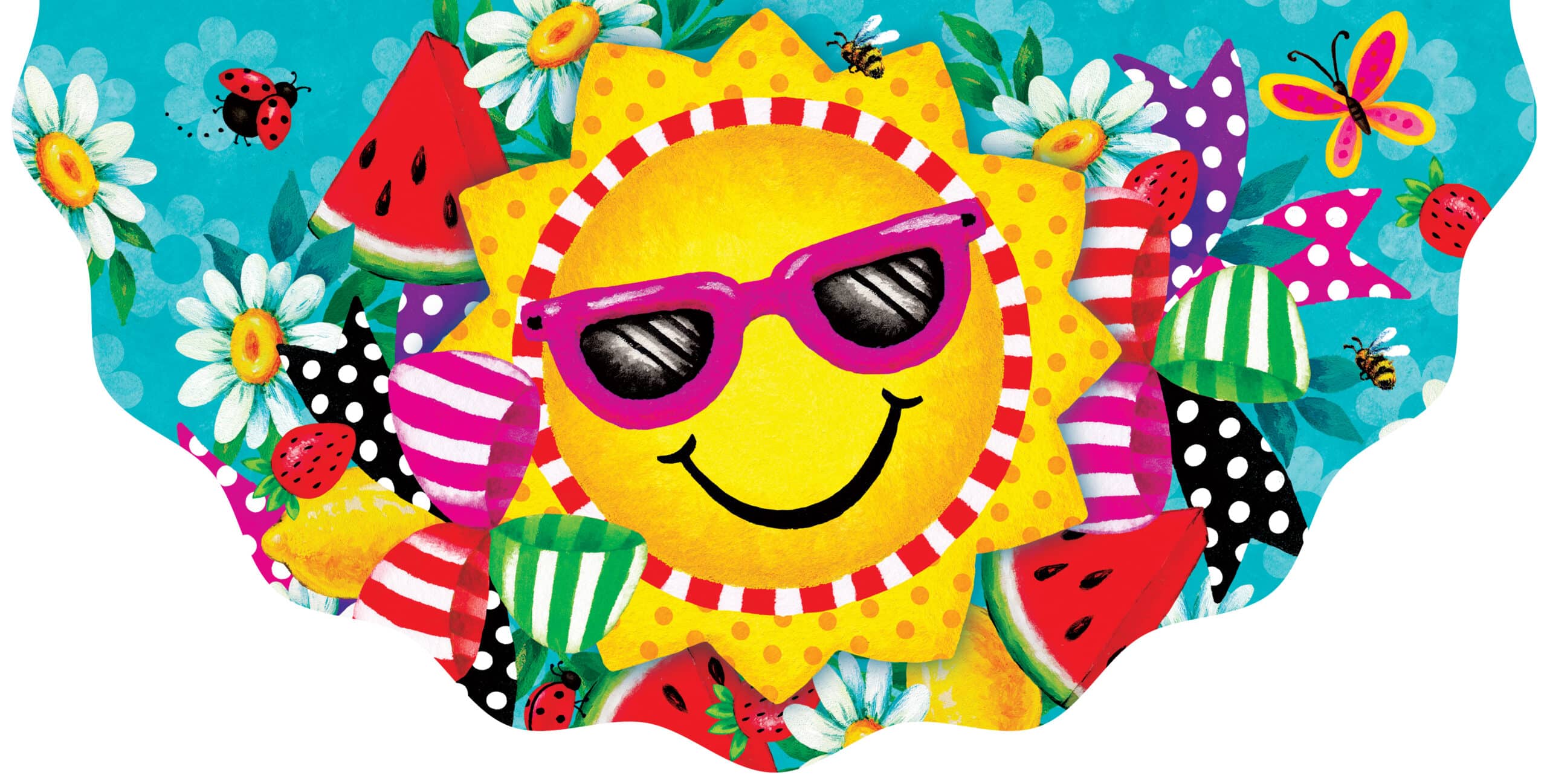 Vinyl Bunting-Hello Summer
