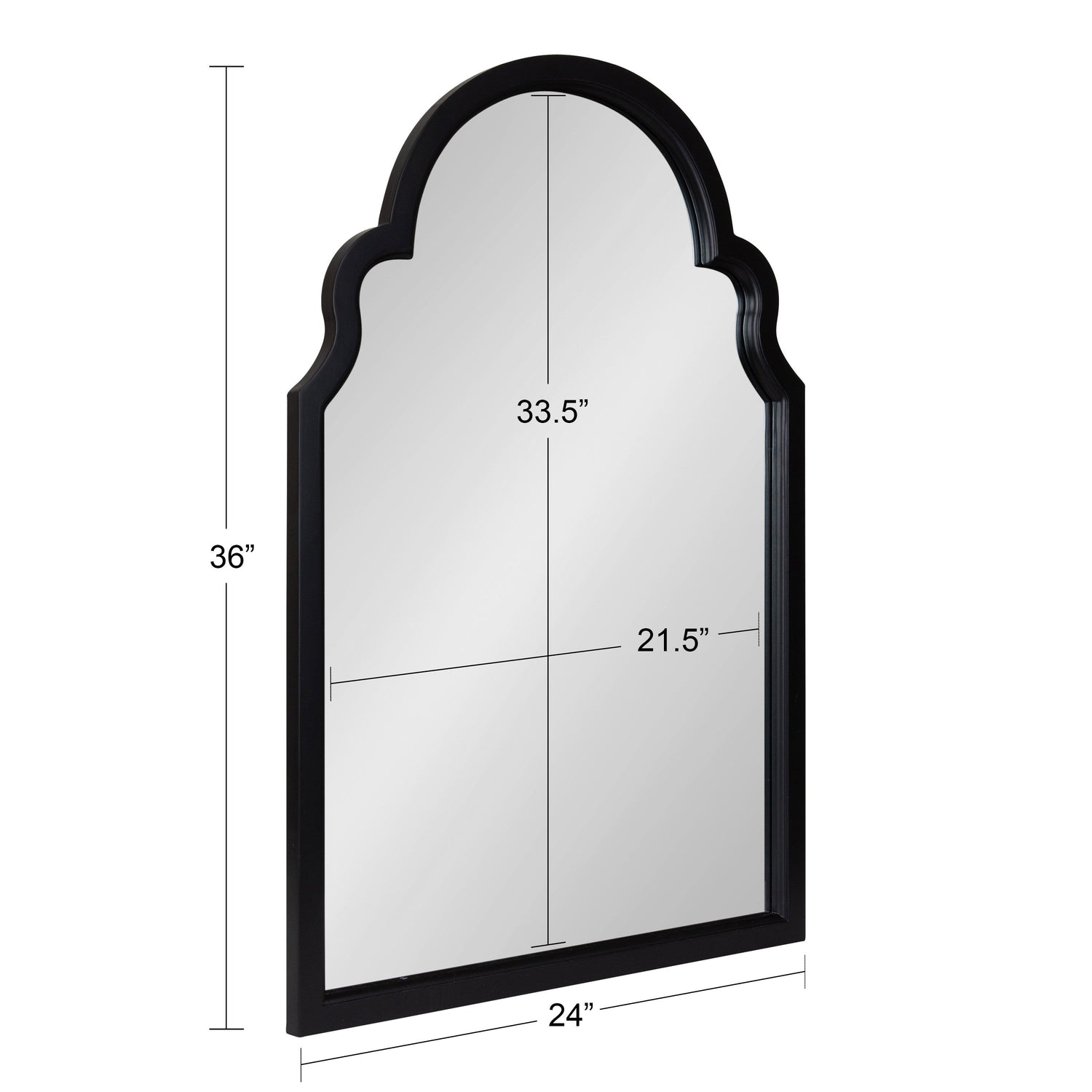 Hogan Arch Framed Mirror