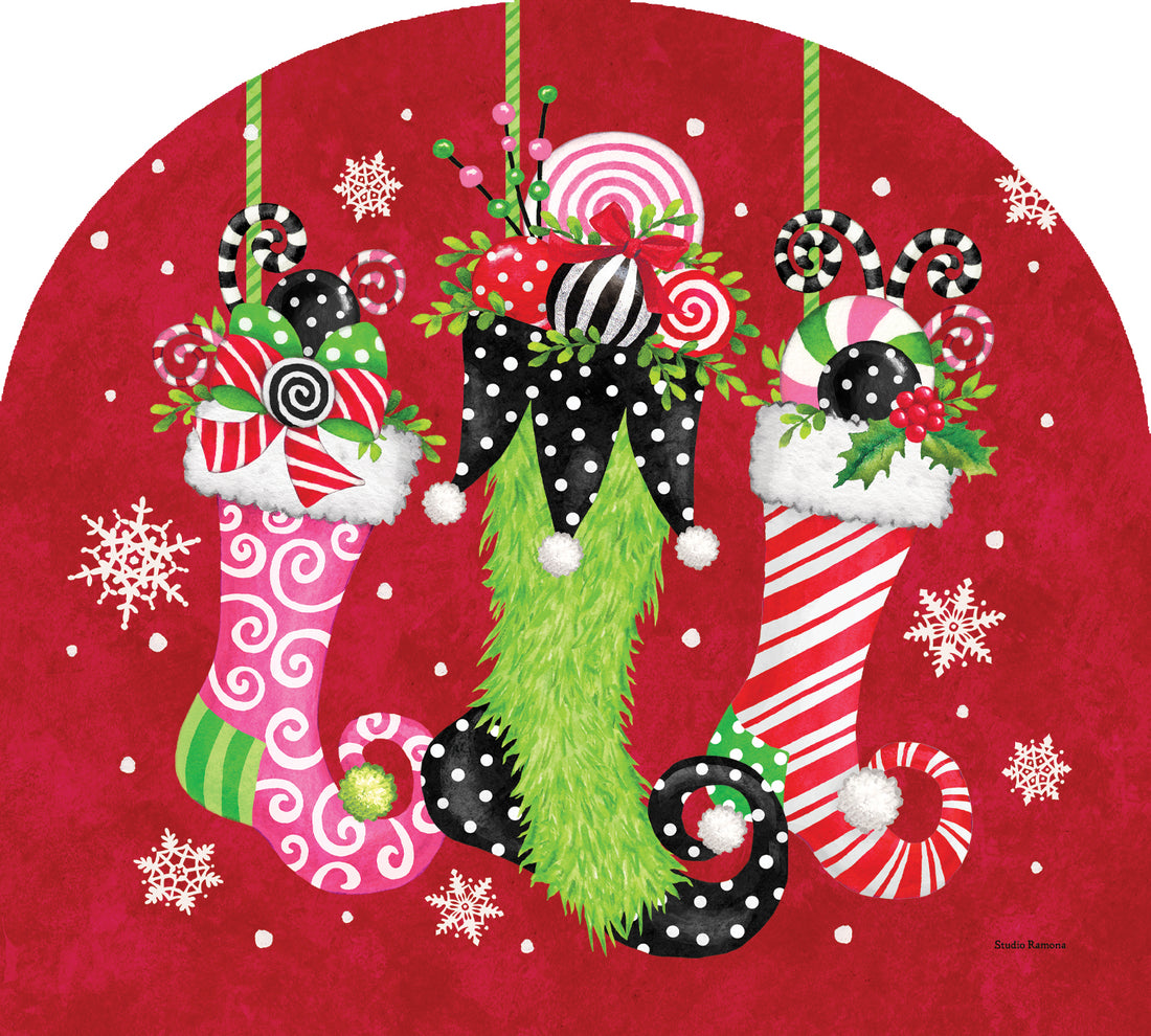 Whimsical Stocking-Arbor Mate