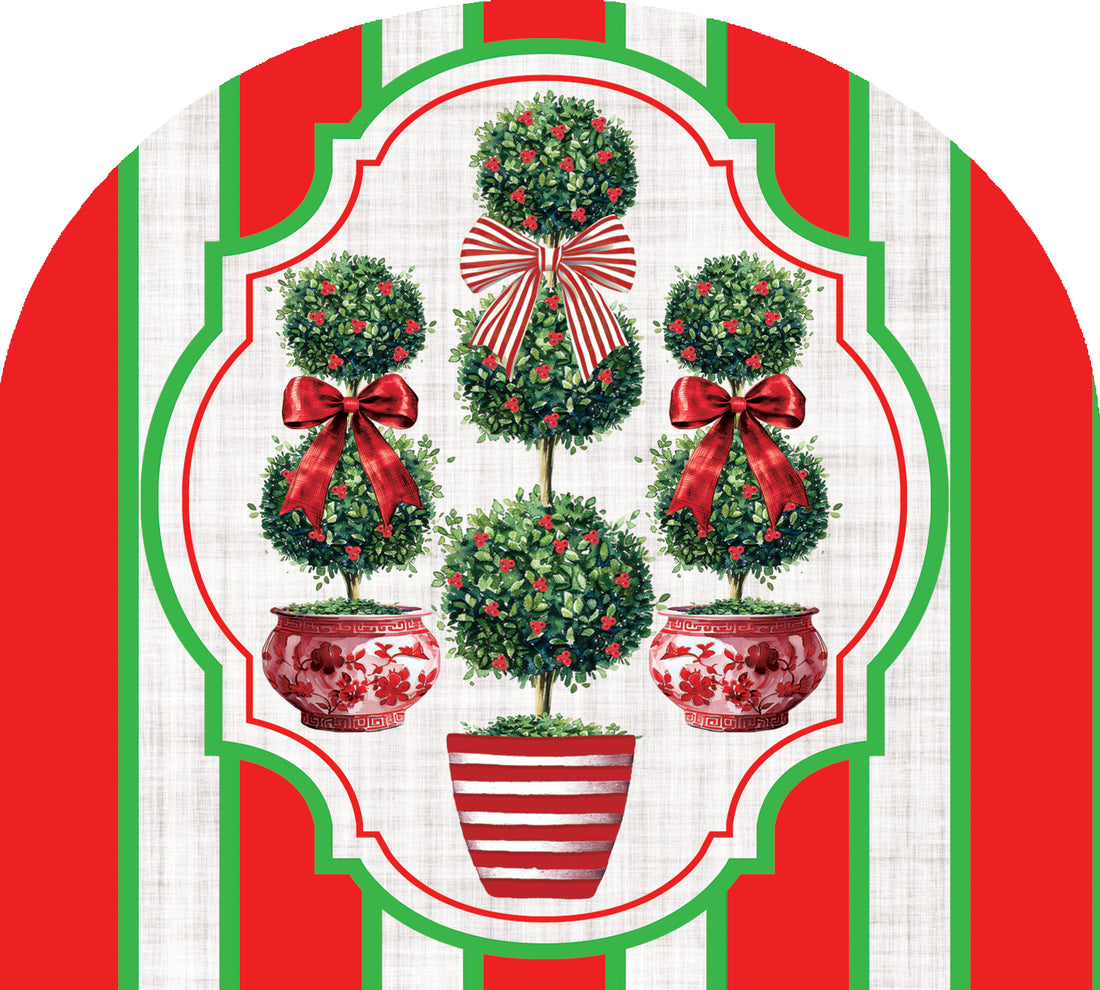 Christmas Topiaries-Arbor Mate